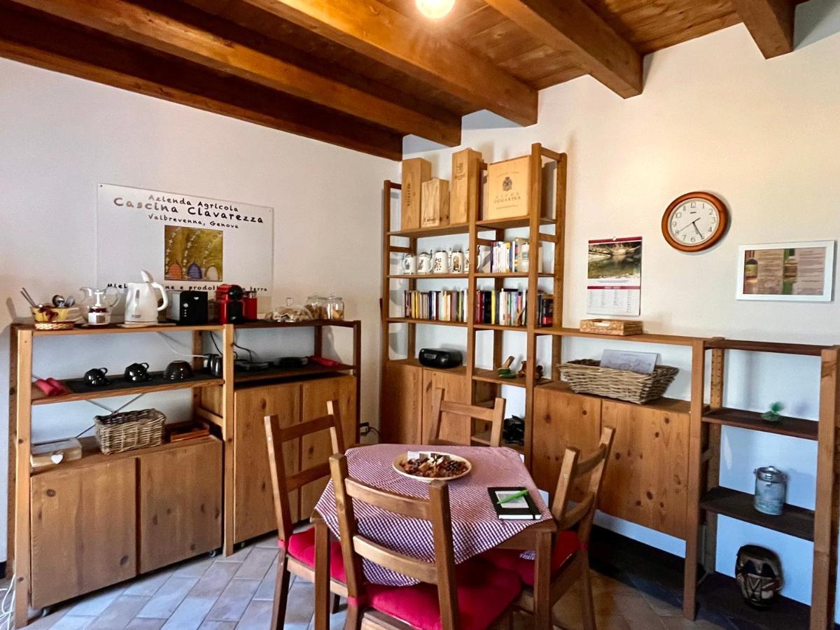 Agriturismo Cascina Clavarezza Valbravenna エクステリア 写真